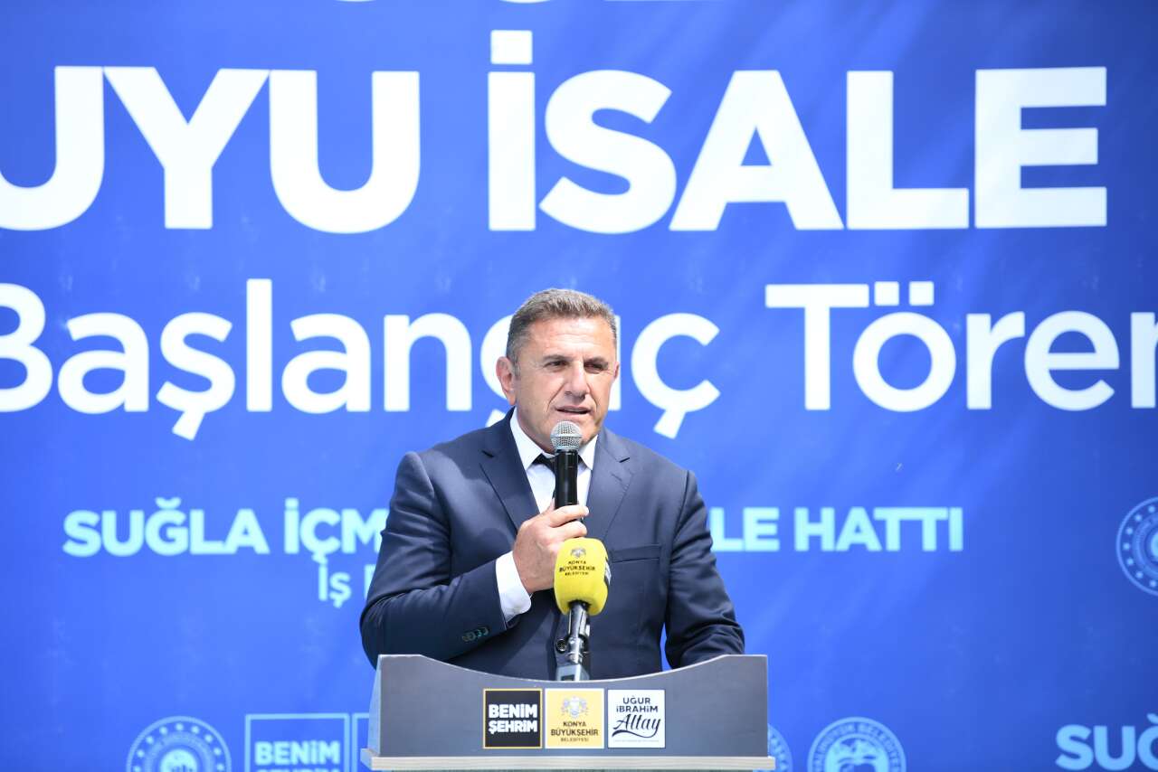 Dev proje başladı! Konya’da iki ilçe daha kesintisiz içme suyuna kavuşacak 5